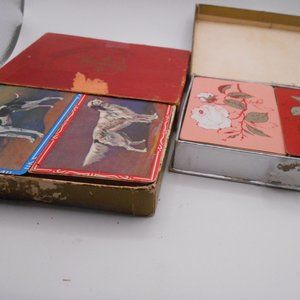 two sets of playing cards